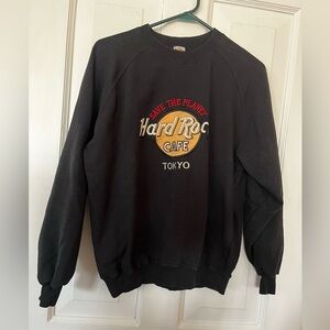 Y2K vintage Hard Rock Cafe Tokyo crewneck sweatshirt